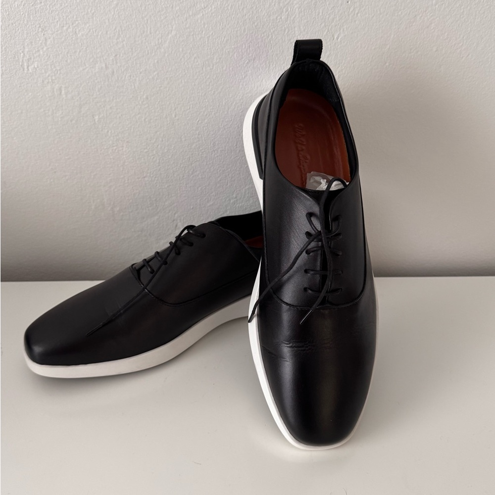 Wolf & Shepherd Crossover Longwing – Black Leather / White Sole – Men’s US 12